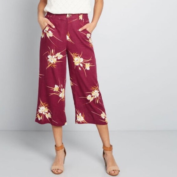 Modcloth Pants - Modcloth floral pants